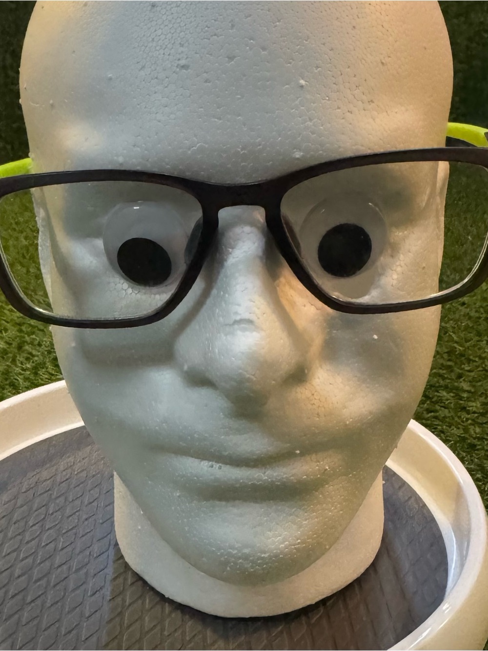 Oakley Dissipate Glasses with Neon Green Ear Socks